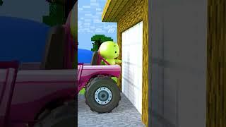 Parking A Car With Mikey - Maizen Animation Cartoon #shorts #animation