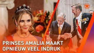  PRINSES AMALIA steelt OPNIEUW de SHOW met haar VERSCHIJNING  | SHOWNIEUWS