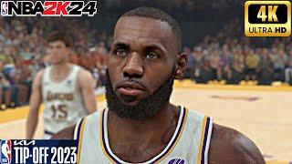 NBA 2K24 PC Modded (4K60) | Suns vs Lakers | Kia Tip-Off 2023