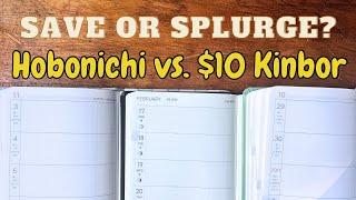 2025 Planner showdown: $38 Hobonichi Techo Weeks vs. $10 Kinbor Weekly