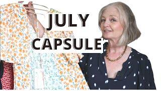 July CAPSULE WARDROBE       -               My Over 50 Fashion Life