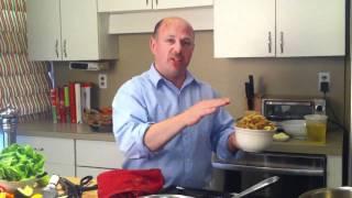 Chef Anthony Pino soft-shell crab sandwich