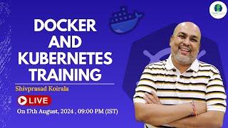 Docker and Kubernetes Online Live Training for Beginners