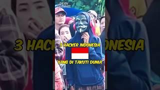 3 Hacker Asal Indonesia (Nomer 3 di takuti dunia) #shorts