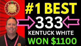 WON $1100.00 (#1 BEST) 333 ROULETTE SYSTEM BY KENTUCK WHITE