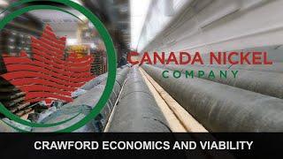 Crawford Economics and Viability - Canada Nickel Company - (TSX.V: CNC)