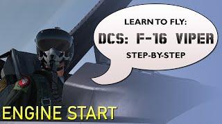 DCS : F-16 Viper : Engine Start Tutorial