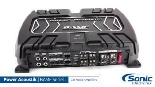 Power Acoustik BAMF Series Car Audio Amplifiers | Product Overview