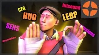 ALL OF MY 2023 TF2 GAME SETTINGS! (config, damage numbers, hitsound, hud, etc.)