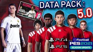 PES 2021 - DATA PACK 5.0 (LEGEND PACK) - PS5 - PS4 - PC