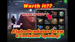 Wot Blitz Alpha Predator Draw & Crate Opening "WORTH IT?" Heads Up Info in 4K! wotb WoT Blitz