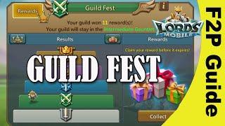 Lords Mobile F2P Guild Fest Guide - Introduction