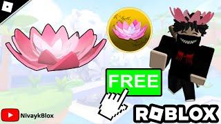 FREE ROBLOX ACCESSORY - How to get Lotus Hat in Singapore Wanderland