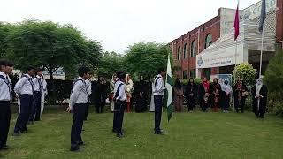FLAG HOISTING CEREMONY at International School of Cordoba Bhalwal