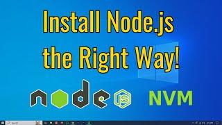 How to Install NVM in windows 11 - Install, Upgrade, Downgrade Node JS