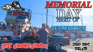 Night of Destruction Memorial Day! #2024 #burnouts @newparisspeedway