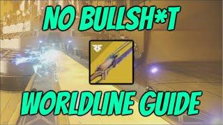 [PATCHED] Destiny 2 - No Bullsh*t Worldline Zero Guide - Worldline Zero Skating