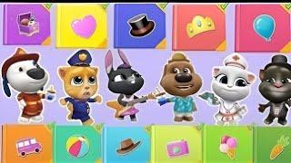 My Talking Tom Friends - All Sticker Album Complete Gameplay Android Ios