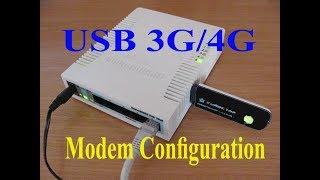 How to Configure MikroTik router with USB 3G/4G Modem | Modem Configure in Mikrotik router