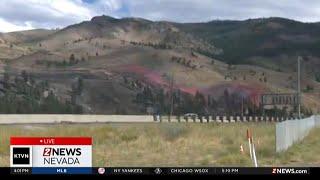 Crews working to put out Gold Ranch Fire