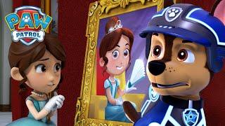 Les chiots résolvent le mystère du tableau disparu de la princesse! - PAW Patrol dessins animés