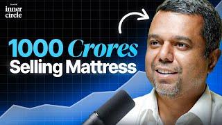 How We Built A 1000 Crore Mattress Startup Called Wakefit?