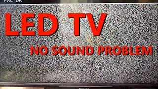 PHILIPS LED TV NO SOUND PROBLEM REPAIR