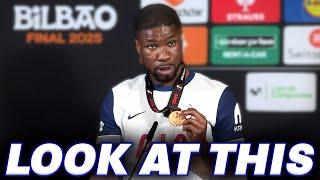 "I Couldn't Care Less About Arsenal We Just Won The Europa..." Kevin Danso