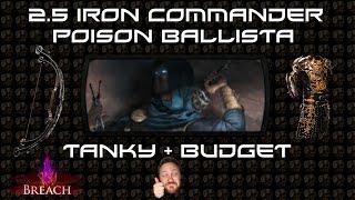 2.5 HC Iron Commander Assassin Poison Siege Ballista Build.