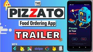 Pizzato - Flutter Food Ordering App With Backend | Flutter Food Ordering App | Flutter Food App