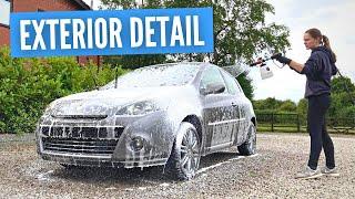 Exterior Detail | Wash, Decon, Polish and Protection on a Renault Clio