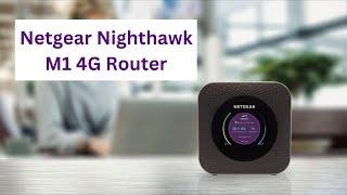 NETGEAR Nighthawk M1 (MR1100) | 4G Modem Router - Ideal for your motorhome, caravan or camper