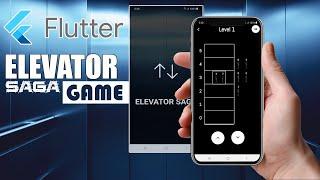 Making of Elevator Saga: Fun Game Flutter App