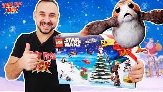 Папа РОБ и НОВОГОДНИЙ КАЛЕНДАРЬ LEGO STAR WARS: ОТКРЫВАЕМ 10 ЯЧЕЕК! 13+