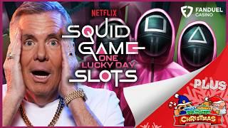 Squidiculous Wins for Vegas Matt on Squid Game & Christmas Slots 