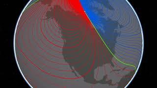 Magnetic Declination from 1590-2020