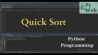 Quick Sort in Python