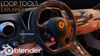 Blender Loop Tools Addon Explained in 3 Minutes (Arijan)