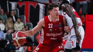 Sean McDermott Highlights 15 Pts, 4 Ast vs Reggio Emilia