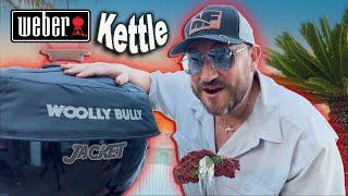 Weber 22 Inch Kettle Accessories - Insulated Jacket from Woolly Bully & Kamado Ceramic Insert