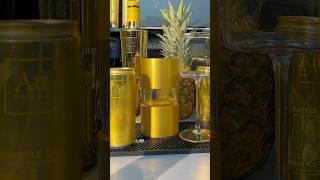 Pineapple Crush Ice  #mancavebartender #icepress #pineapple