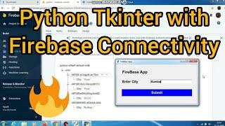 Python Tkinter With Firebase