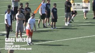 Gage Wilson - Punter