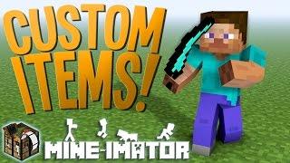 How To Make Custom Items! | Mine-imator Tutorial