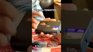 Zing Digital 4 Years FTA Pack Free | Free + Paid Channels Lifetime | HD box #cheapest