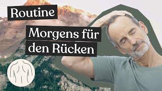 Rückenschmerzen ️ Die 10 Minuten Rücken Übungen Routine für jeden Morgen / Schmerzen unterer Rücken