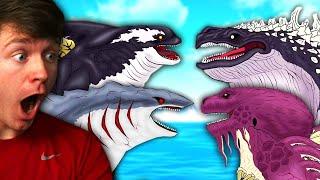 Reacting to the ULTIMATE GODZILLA EVOLUTION Fight!