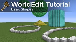 WorldEdit Guide #5 - Basic Shapes and Structure