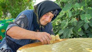 Daily Life Documentary In Far Away Mountain Village: Caucasian Farmer Family Routine & Recipes