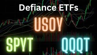 Defiance High Income ETFs SPYT, QQQY, & USOY Update - November 2024